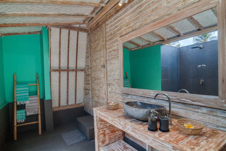 Bathroom 4, Gili Meno Escape - Adults Only, Lombok