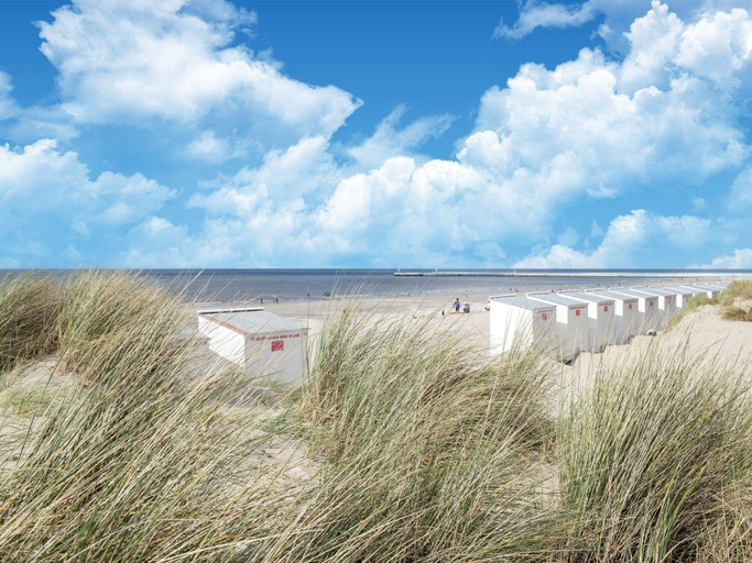 View from property 5, Studio by the Beach With Sea View, West-Vlaanderen