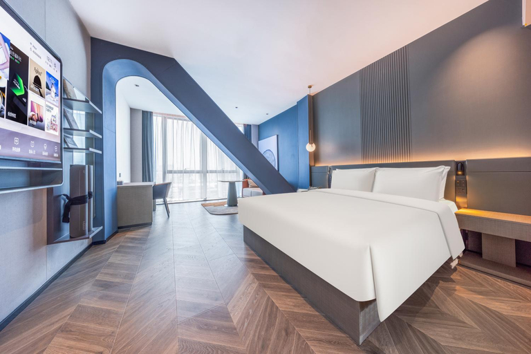 Bedroom 2, Atour S Hotel Shenzhen Nanshan Science and Technology Park Atkexing, Shenzhen