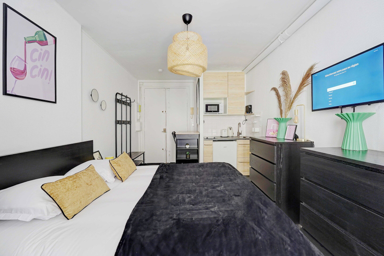 Room 5, Charming Studio - 2P - Batignolles, Paris