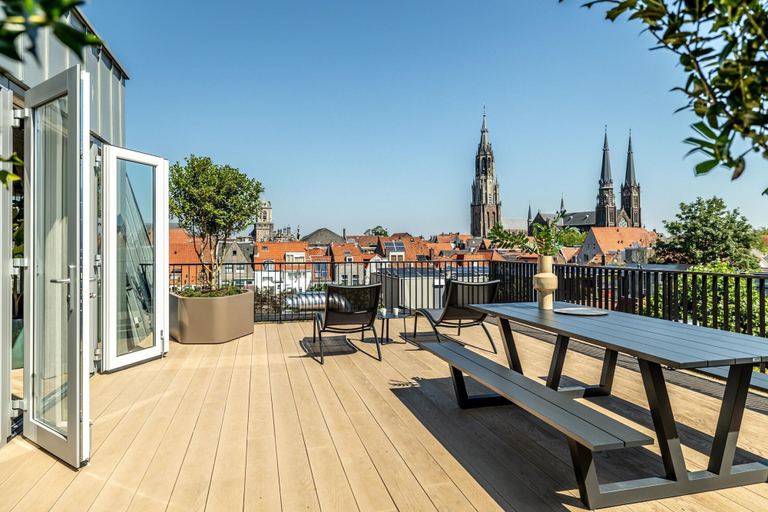 Balcony 5, Delft Escape With Rooftop and Wifi, Delft