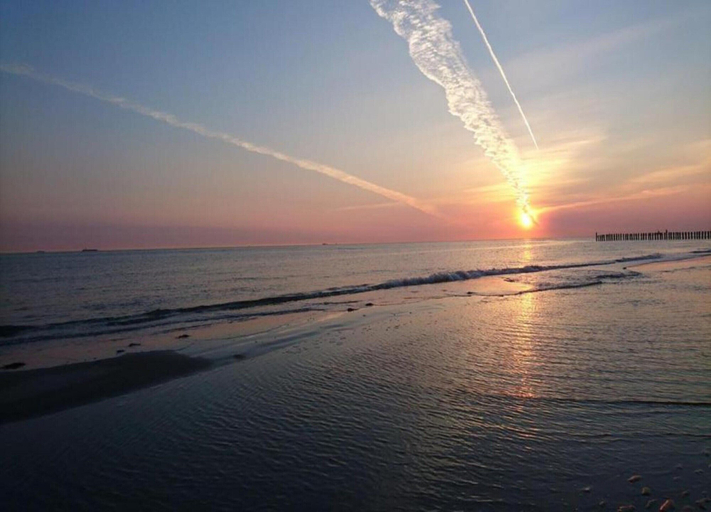 View from property 3, Stylish Flat With Sea Views, West-Vlaanderen