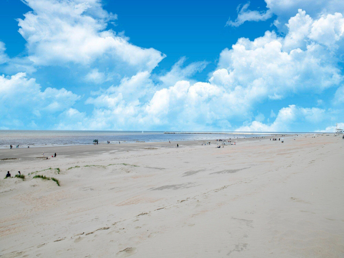 View from property 4, Studio in Belgium Near Beach & Dunes, West-Vlaanderen