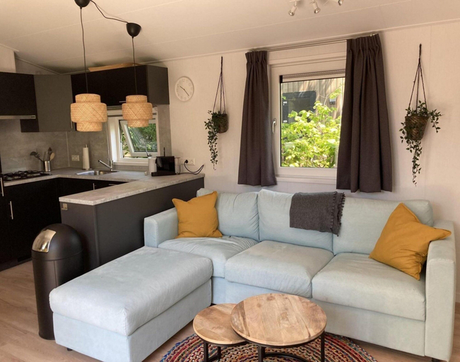 Living room 3, Modern Chalet With Garden, Terrace, Zijpe