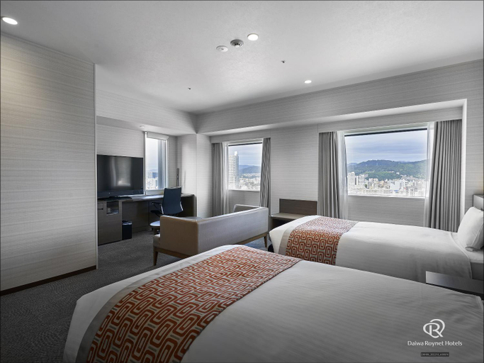 Bedroom 2, Daiwa Roynet Hotel Hiroshima-Ekimae, Hiroshima