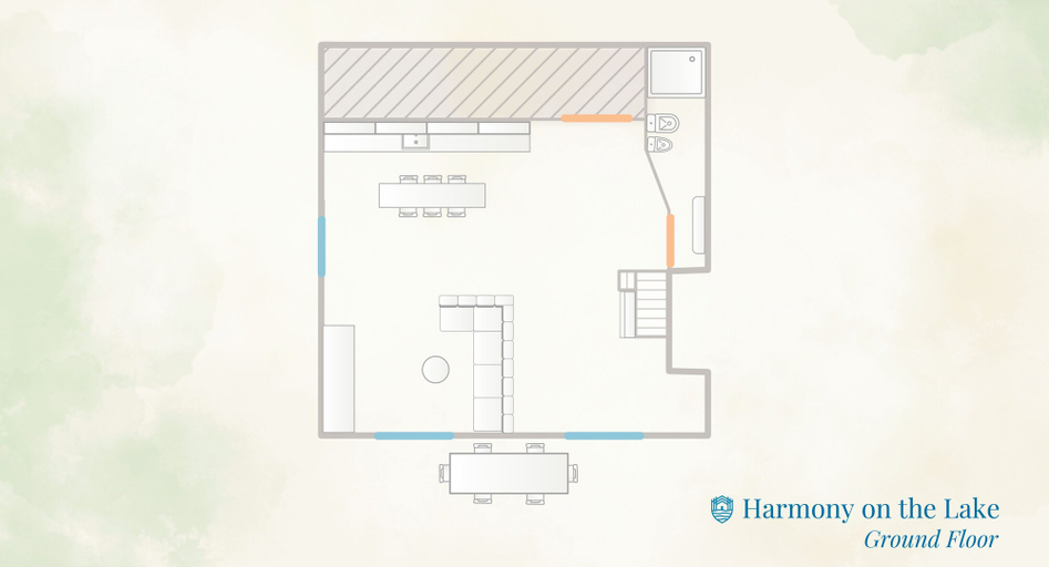 Floor plan 5, Harmony on the Lake by Rent all Como, Como