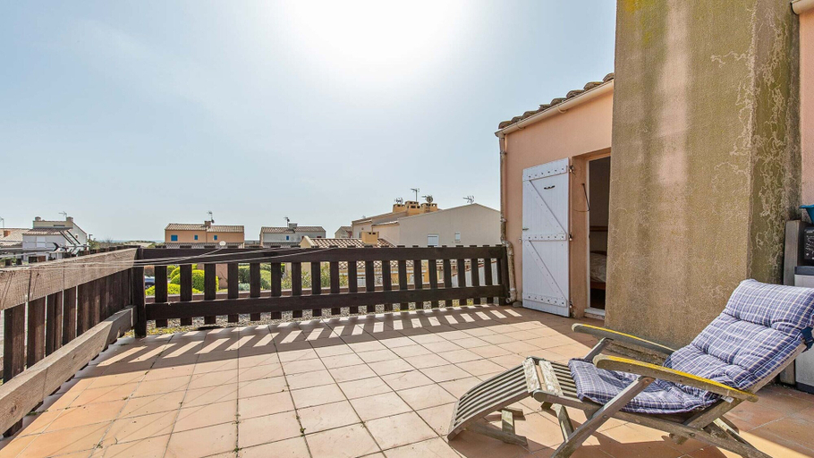 View from property 4, Seaside Family Apartment in Agde, Hérault