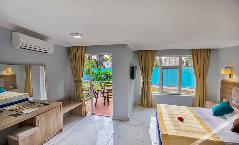 Bedroom 3, MERIDIA BEACH HOTEL, Manavgat