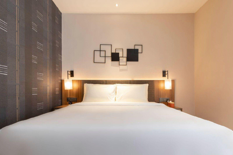Bedroom 2, Atour X Hotel Shenzhen Nanshan Coastal City, Shenzhen