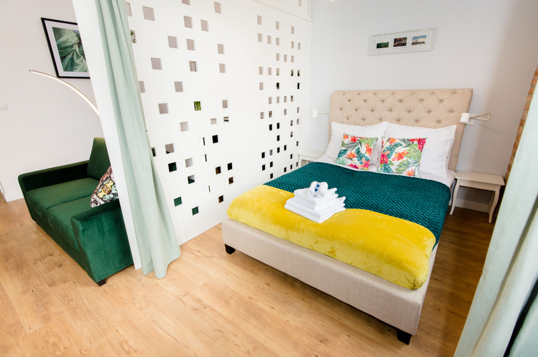 Bedroom 4, Bliss Apartments, Poznań City