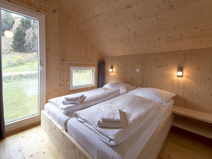Bedroom 3, Inviting Chalet With Whirlpool, Murau