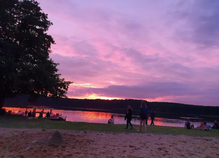 View from property 4, Ferienhaus mit Sauna im Ferienpark Mirow, Mecklenburgische Seenplatte