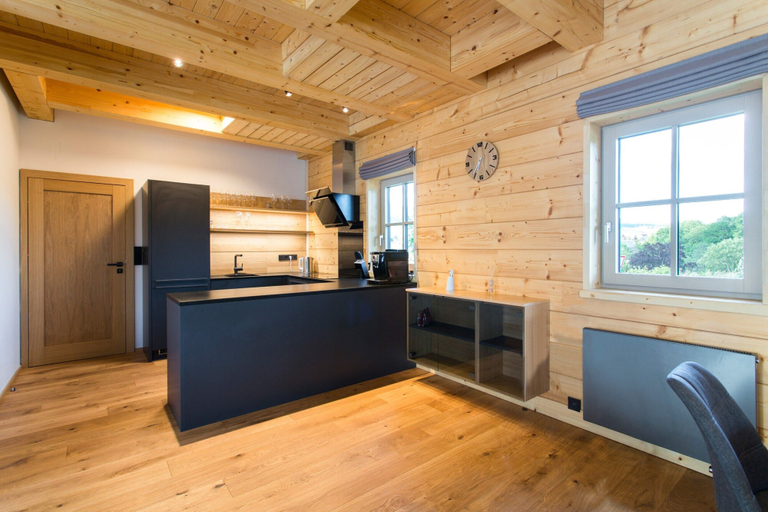 Private kitchen, Chalet in Cista Near Ski Slopes, Trutnov