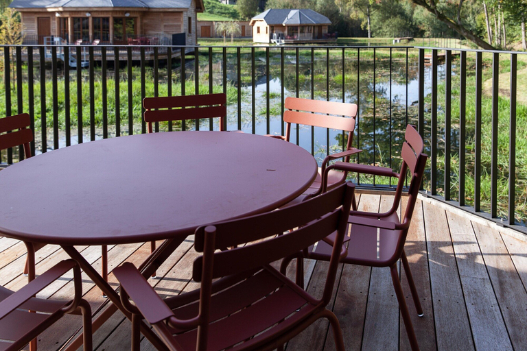 Balcony 4, Cozy Cabins in Vencimont, Namur