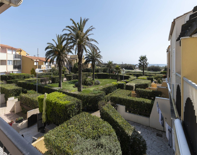 View from property 2, Relaxing Retreat by the Sea, Hérault