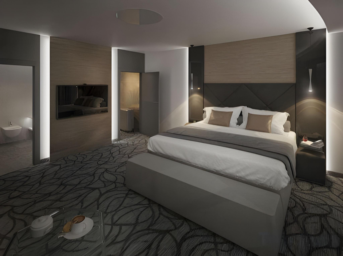 Bedroom 2, Dancing House hotel - Tancici dum, Praha 5