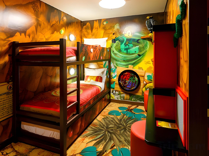 Bedroom 3, LEGOLAND Korea Resort Hotel, Chuncheon