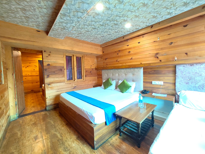 Bedroom 5, Goroomgo Vinayak Lake View Near Mall Road Nainital, Nainital