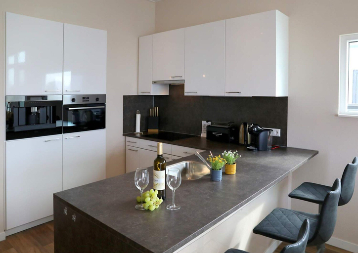 Private kitchen, Coastal Comfort With Terrace, Vorpommern-Rügen