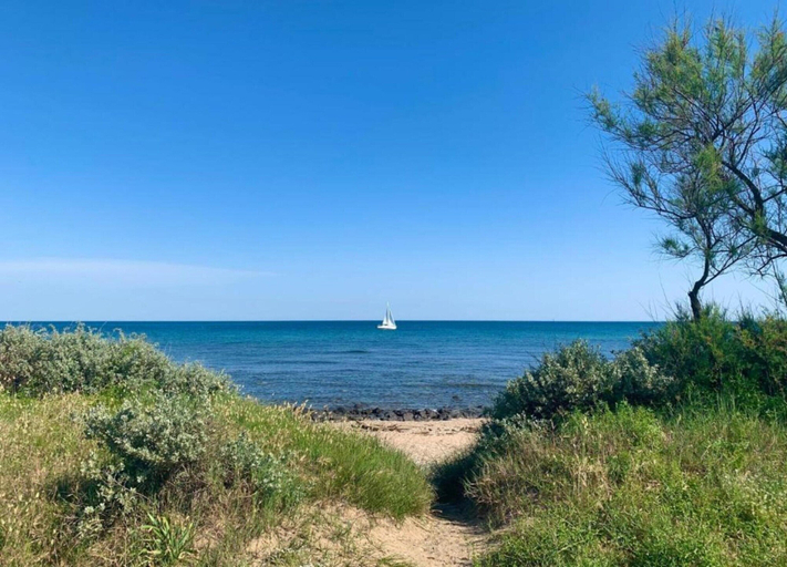 View from property 4, City-centered Comfort in Agde, Hérault
