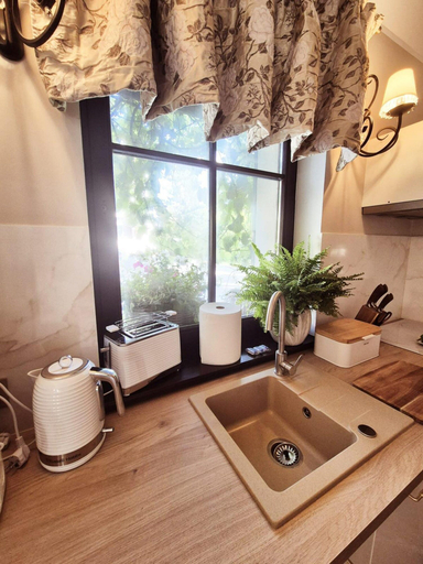 Private kitchen 5, Comfortable Holiday Home With Sauna and Whirlpool, Kamień