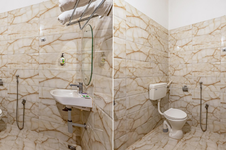 Bathroom 4, Treebo Grace Inn, 3 Min Walk From Promenade Beach, Puducherry