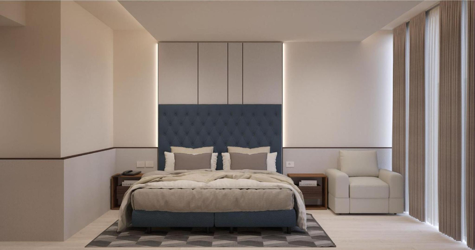 Bedroom 3, Sporthotel Olimpo, Verona