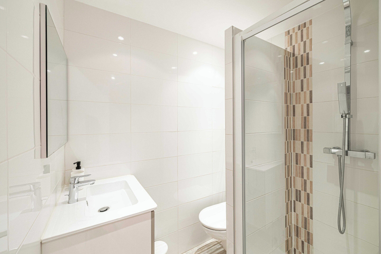 Bathroom, Renovated apt With Parking & Terrace - Palm Beach, Alpes-Maritimes
