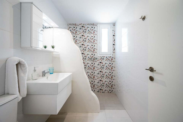 Bathroom 4, Xenos Villa 6 with a Private pool near the sea, South Aegean