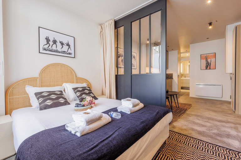 Room 3, Wonderful Apartment 1br4p, Paris