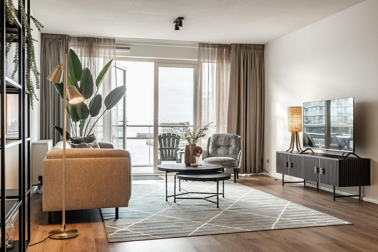 Living room 2, Luxury apartment, Scheveningen, The Hague