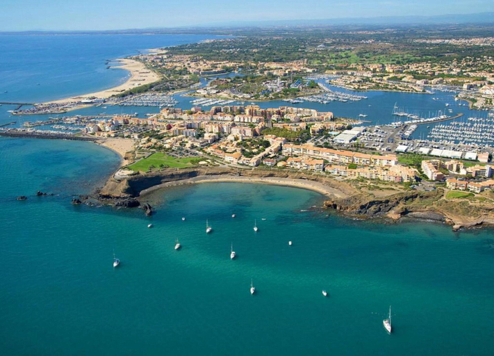 View from property 4, Cozy Stay Near the Beach, Hérault