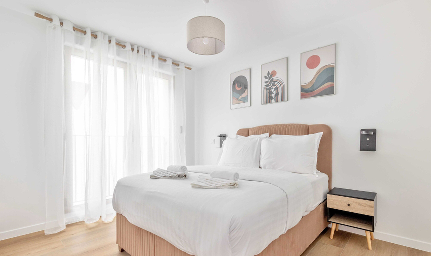 Room 4, Modern Apt With Balcony -6p-proche Disney/paris, Val-de-Marne