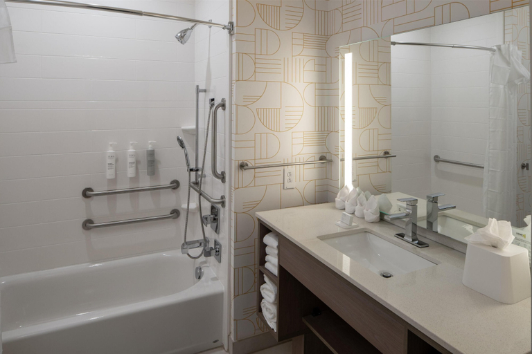 Bathroom 4, Home2 Suites By Hilton West Lafayette, Tippecanoe