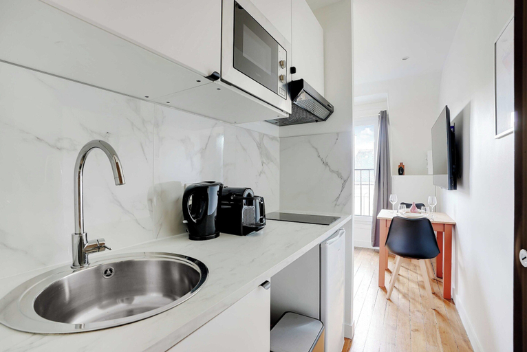Private kitchen 5, Studio Cosy - 2P - 16eme - Victor Hugo, Paris