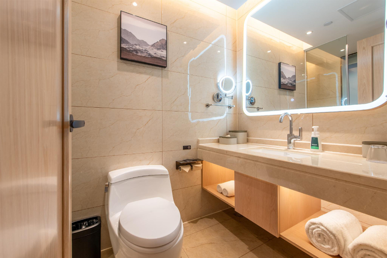 Bathroom, Guanlan Landscape Atour X Hotel Shenzhen, Shenzhen
