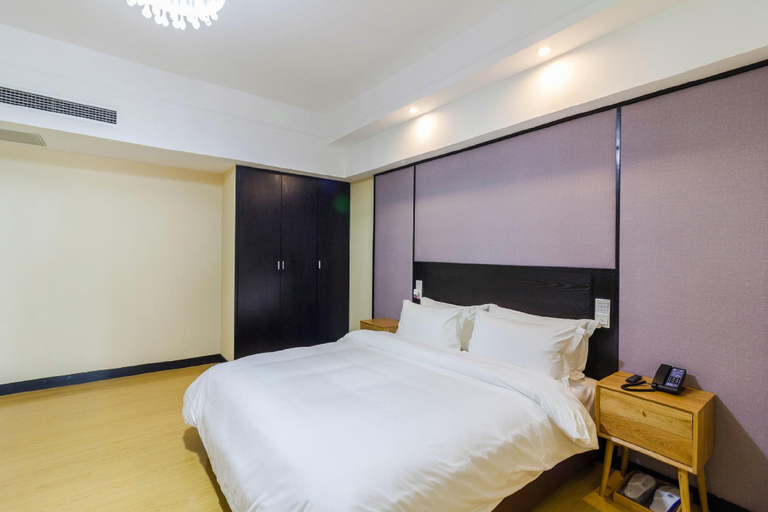 Bedroom 2, Starway Hotel Qingdao May Fourth Square Olympic Sailing, Qingdao