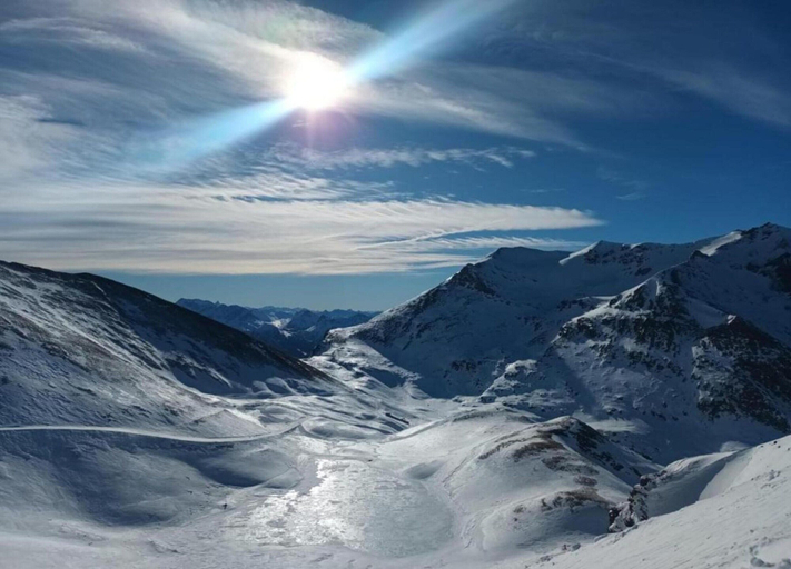 View from property 1, Apartment in Modane With Ski Slope Access, Savoie