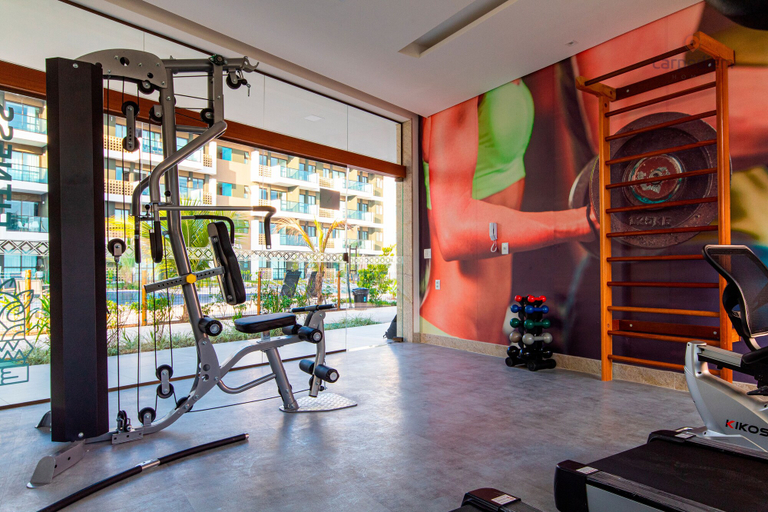 Gym 3, Mana Beach Experience D322 por Carpediem, Ipojuca