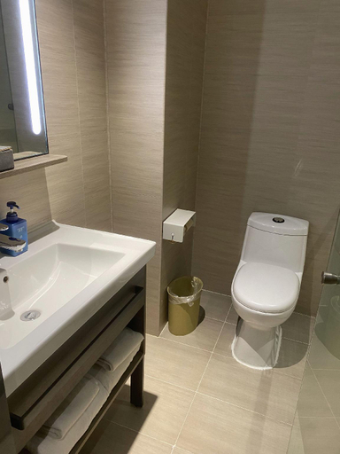 Bathroom 4, Hanting Hotel Qingdao Jiaonan West Coast Bus Terminal, Qingdao