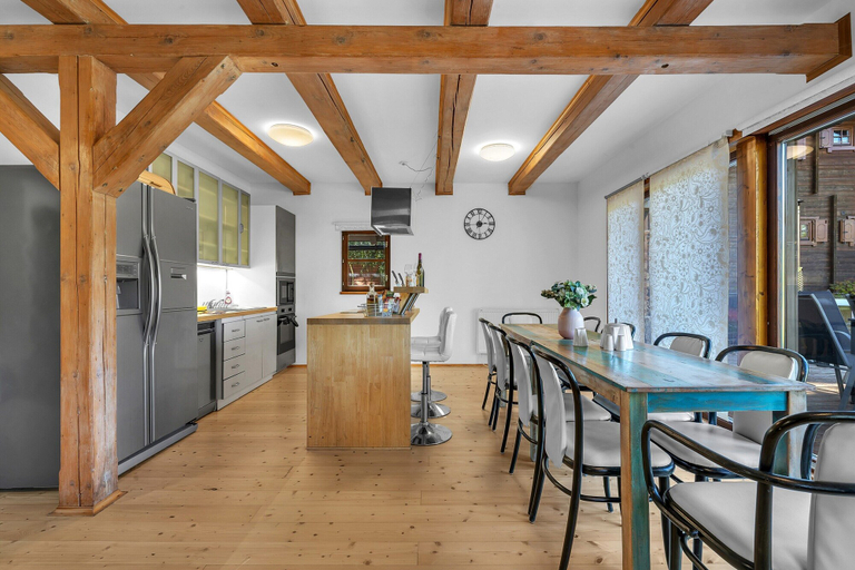 Dining 2, Villa in Dolni Branna With Sauna, Trutnov