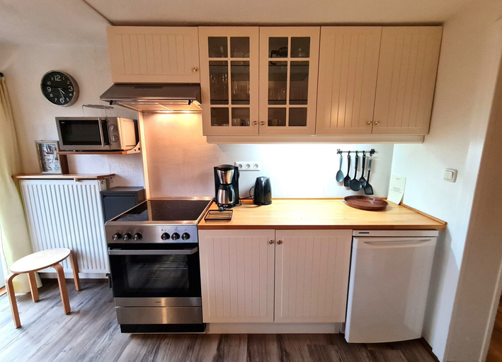 Private kitchen 4, Apartment in Gnesau With Swedish Hot Tub, Feldkirchen