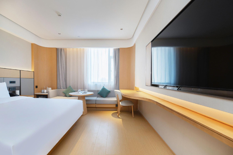 Bedroom 2, Ji Hotel Qingdao Chengyang the MixC Jingcheng Road, Qingdao