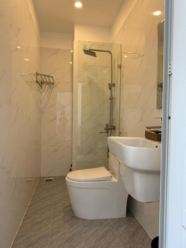 Bathroom 5, Khach san Hoang Khoi, Đà Lạt