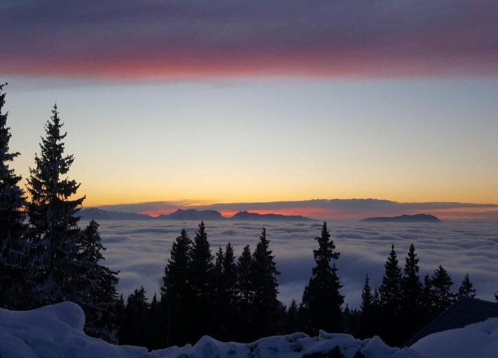 View from property 2, Peaceful Stay With Mountain View, Isère