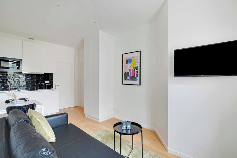 Living area 2, Studio Moderne - 2P- Nanterre, Hauts-de-Seine