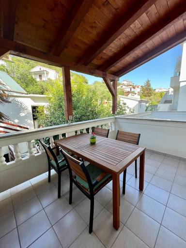 Balcony/terrace 4, Apartments Matusan, Lopar/Supetarska Draga