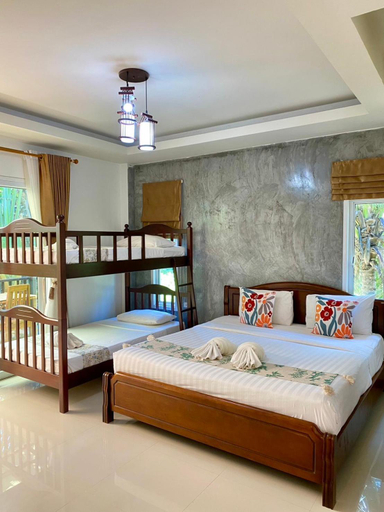 Bedroom 2, Lanta Just Come Bungalow , Ko Lanta