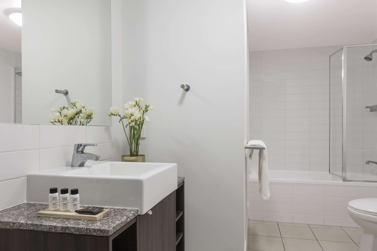 Bathroom 4, Oaks Brisbane Aurora Suites, Brisbane
