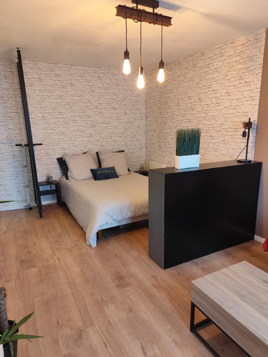 Bedroom 1, Studio Elancourt - Les Terrasses d'Héricé, Yvelines